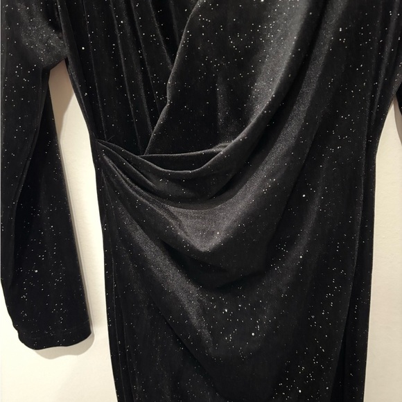 Black Long Sleeve dress size Large - Picture 3 of 8